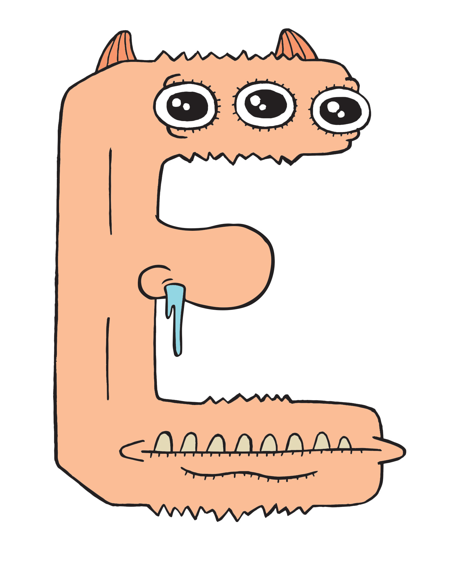 e