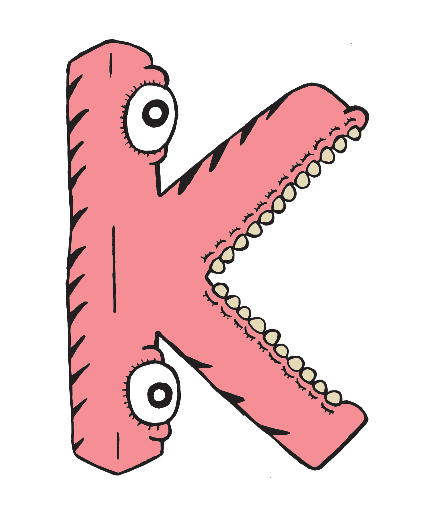 k